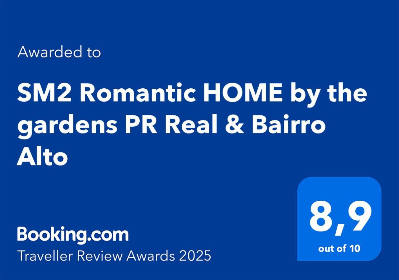 Sm2 Romantic Home By The Gardens Pr Real & Bairro Alto Lisboa Extérieur photo
